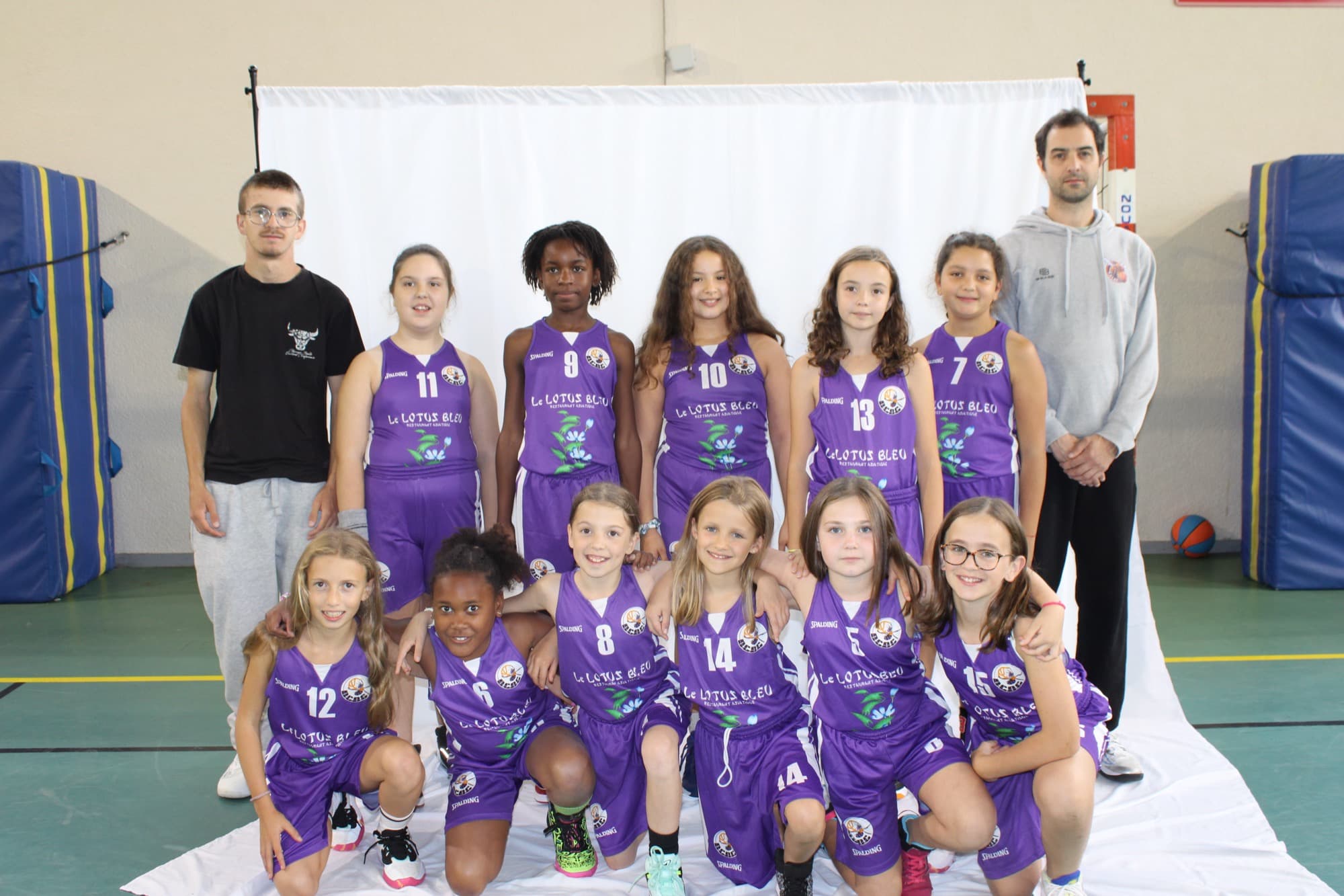 Photo de l'équipe U11 Féminines