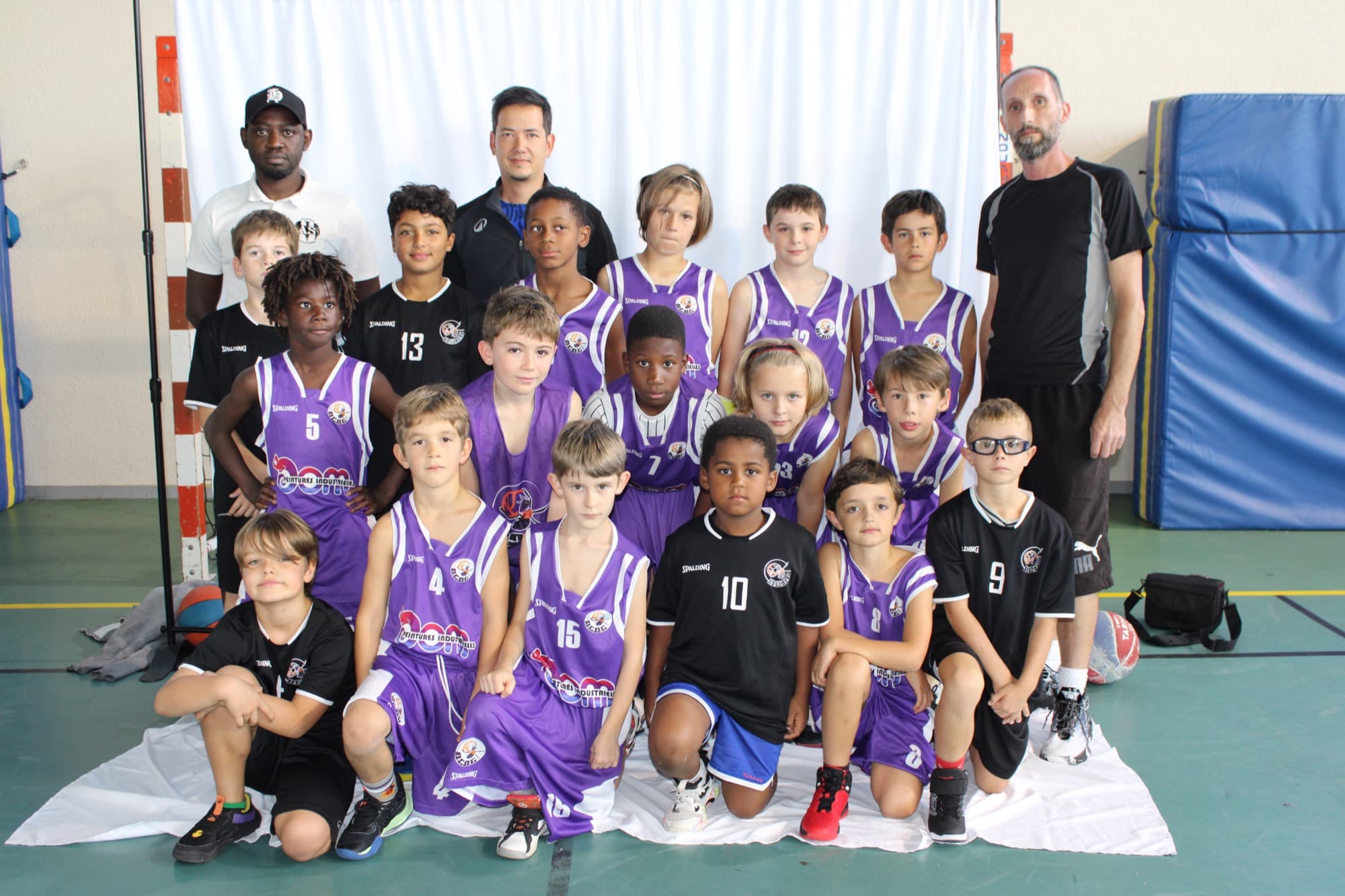Photo de l'équipe U11 Masculins