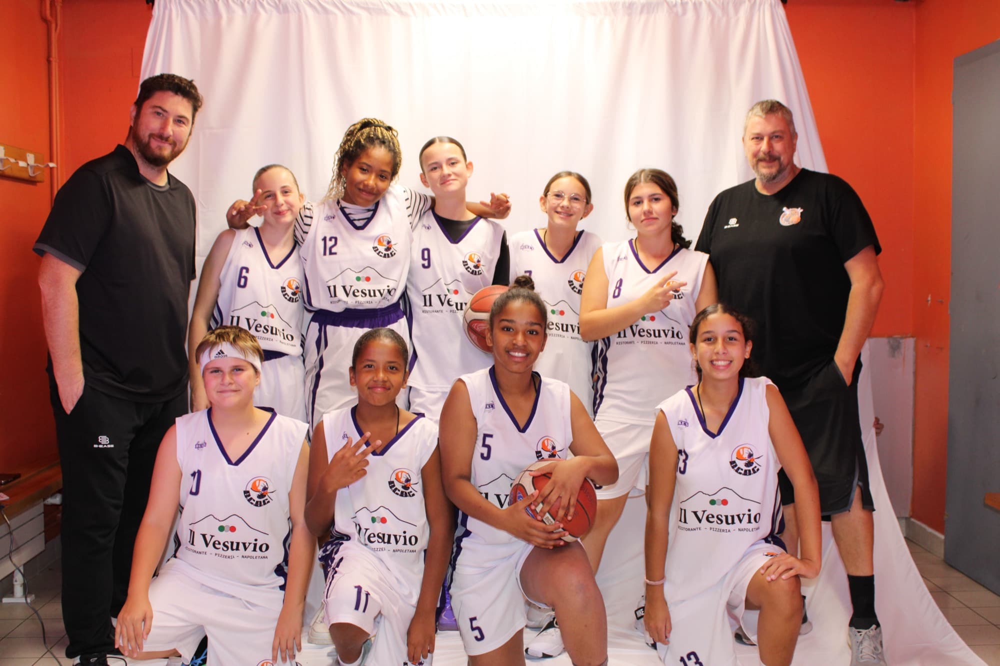 Photo de l'équipe U15 Féminines