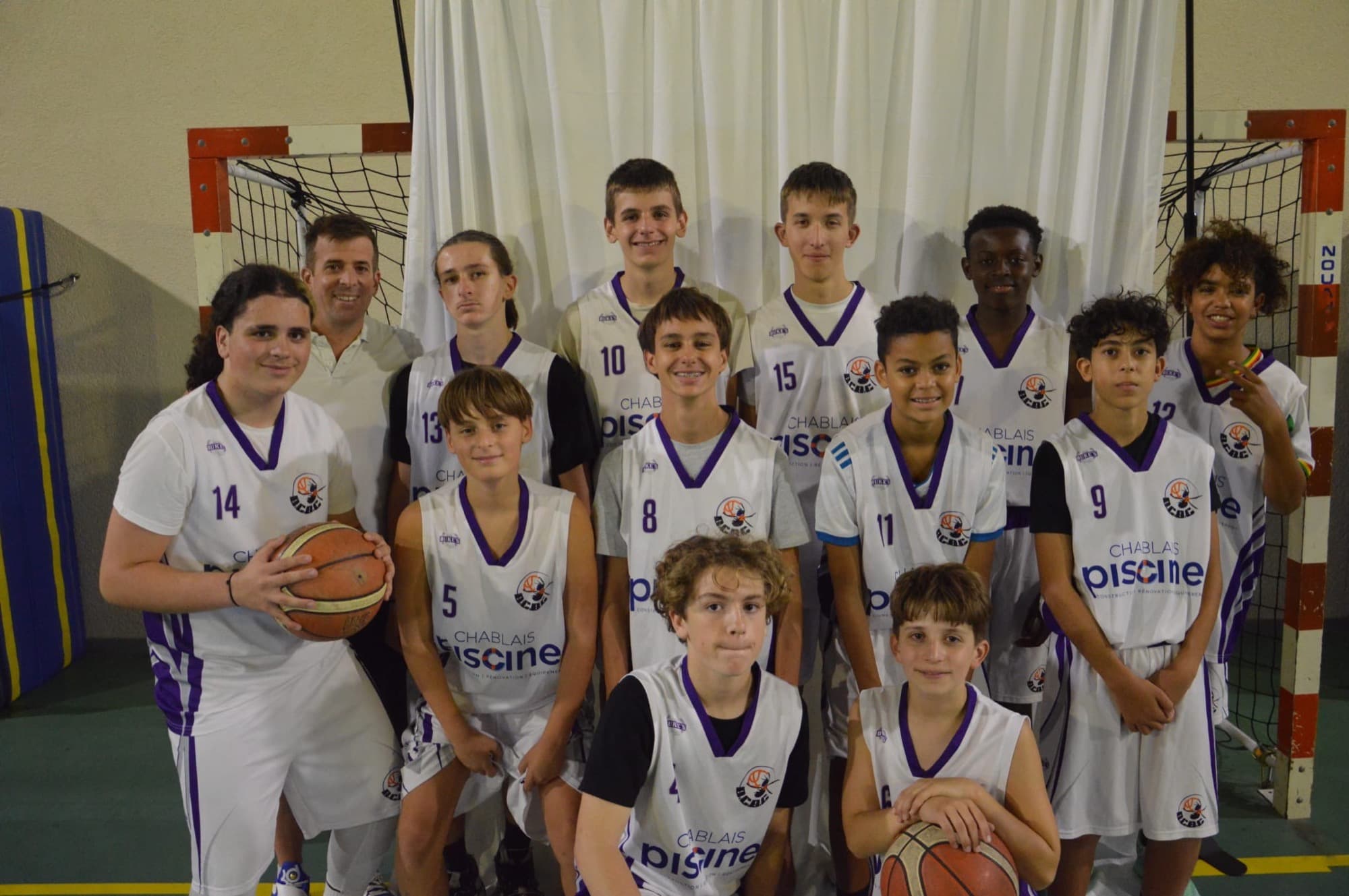 Photo de l'équipe U15 Masculins